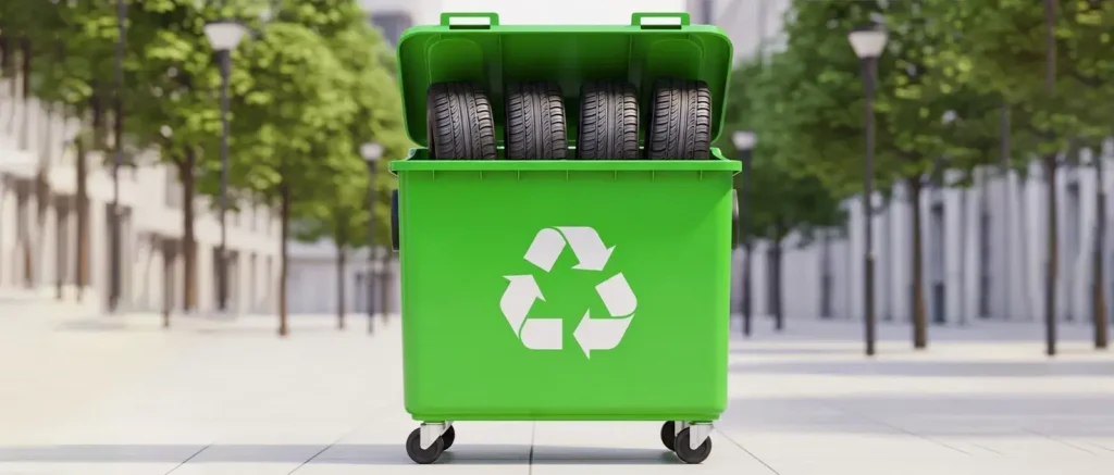 Scrap tire recycling in Orange County, FL