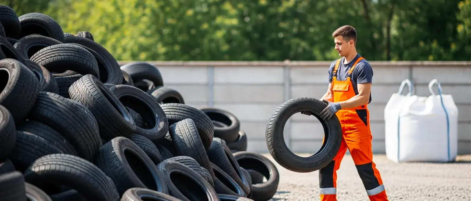 Tire disposal services in Apopka, FL by Ruben’s Tires – drop-off and pickup options.