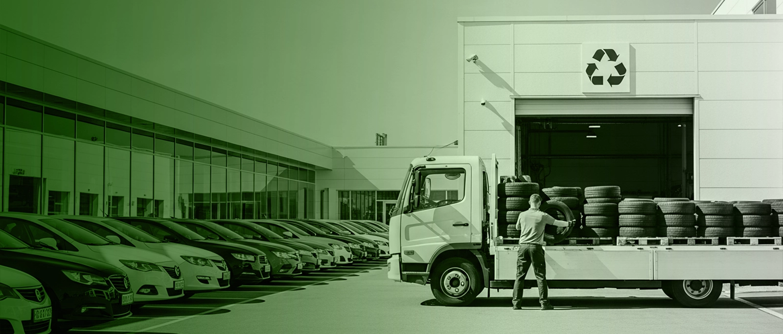 Scrap tire pickup for tire shops and fleets in Orange & Seminole County