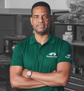 Milton Feliz, Quality Manager at Ruben's Tires Recycle, serving Ocoee FL